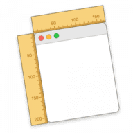 Downloadable ruler for computer screen